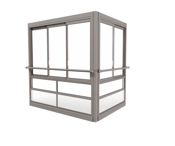 TwinView™ Air Glasinddækningssystem – med ramme og håndlister