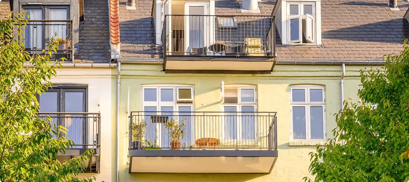 Åbne altaner fra Balco Altaner