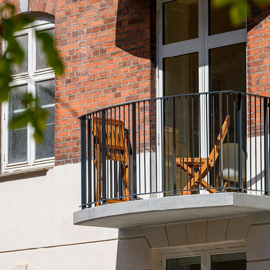 Frederiksvej 44-46 i Frederiksberg. Balco Altaner AS Danmark